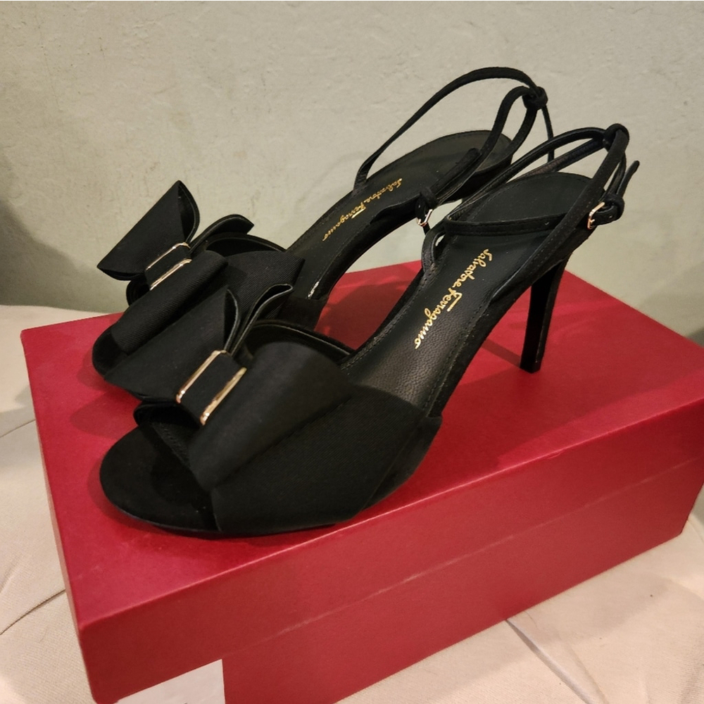 NWB Salvatore Ferragamo Ankle Strap Heels